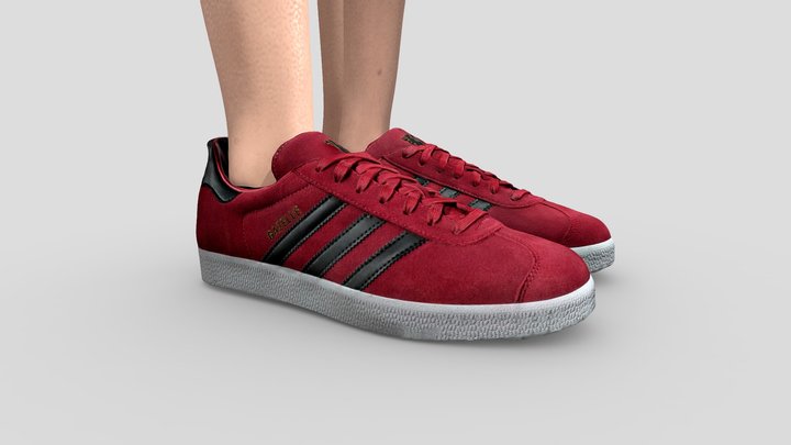 Adidas shoes 3d model list best sale