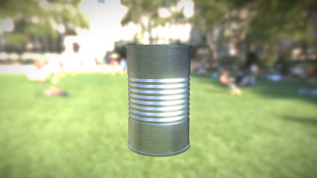 Aluminium can (3D test)