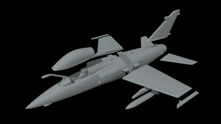 AMX International Scale 1:72 Printable Stl Files 3D Model