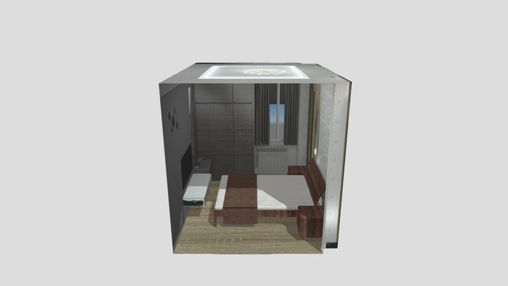 bed room 3D Model