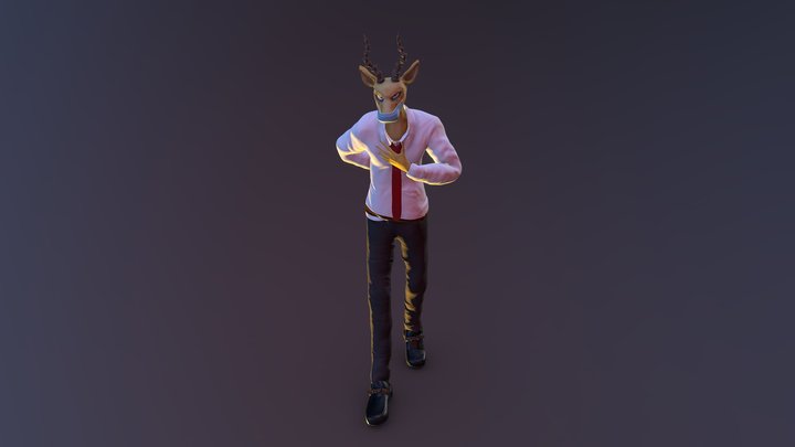 Melon from Beastars 3D Model