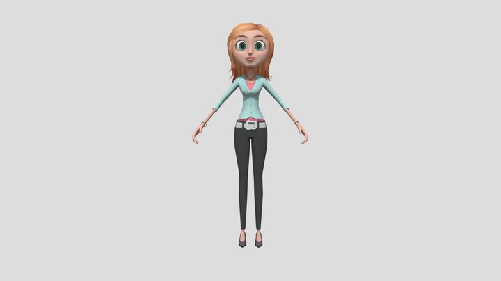 Kiruko heavenly delusion VRChat Avatar 3D model rigged