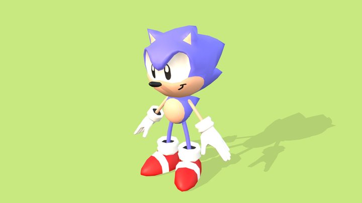 Junio Sonic 3D Model
