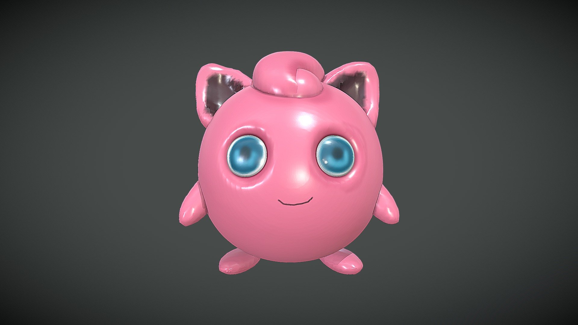 Jigglypuff Fan Art G - Download Free 3D model by gabriel1805 [084a097 ...