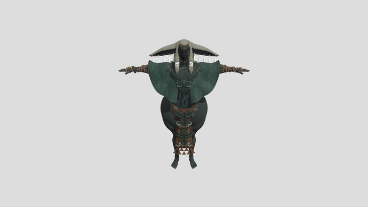 KM RAURU FEMBOY 3D Model