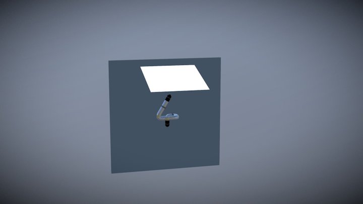 Letter 4 3D Model