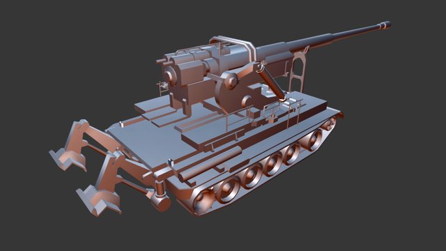 Koksan Gun 3D Model