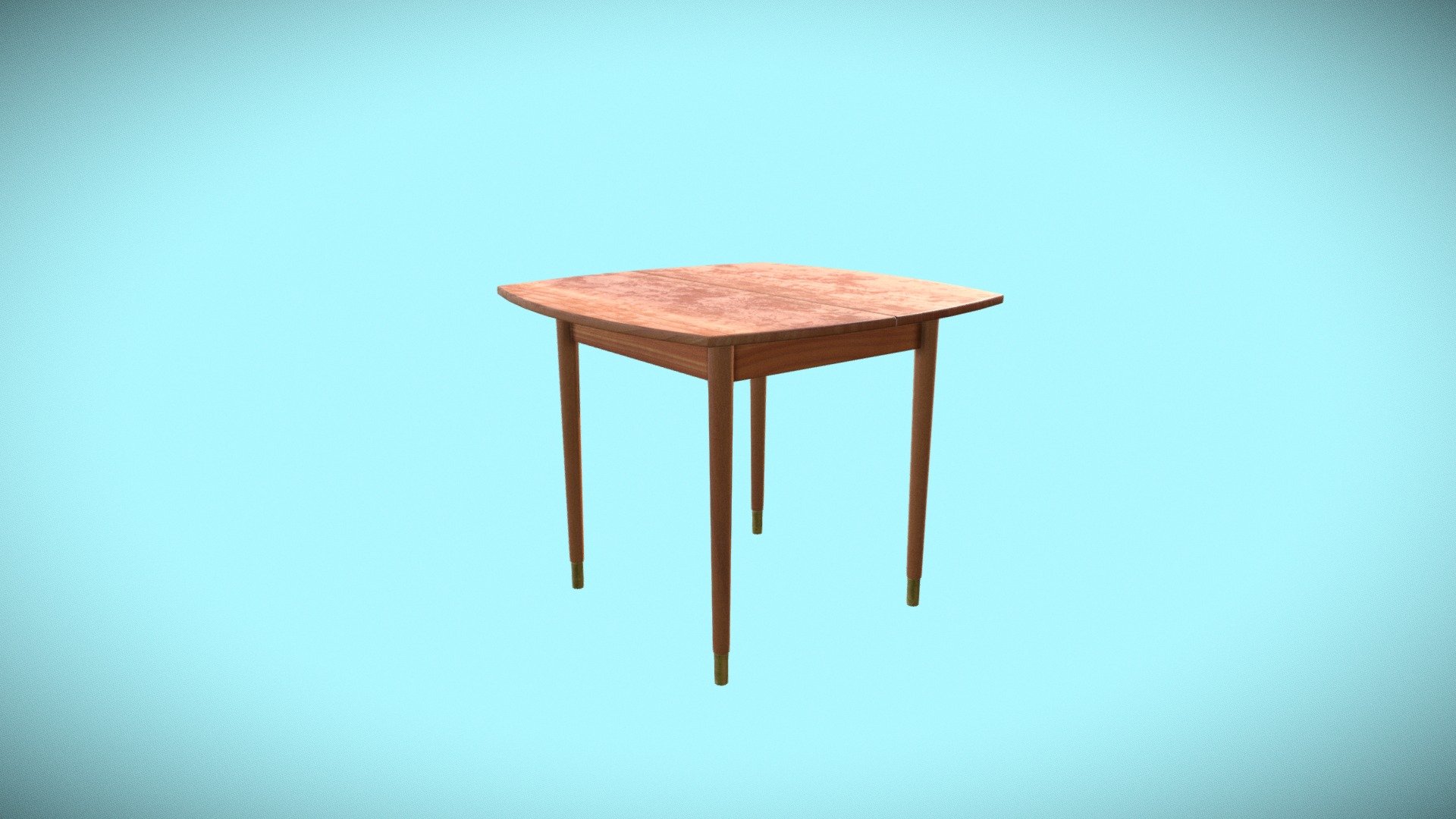Teak Vintage Dining Table