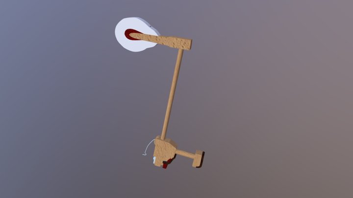 Hammer eines Klaviers 3D Model