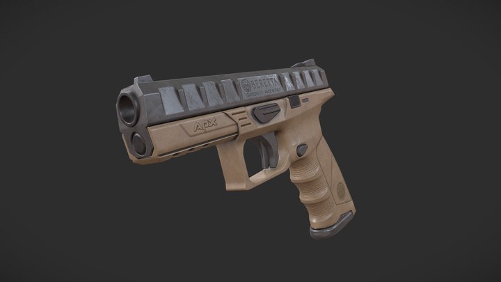 Beretta APX 3D Model
