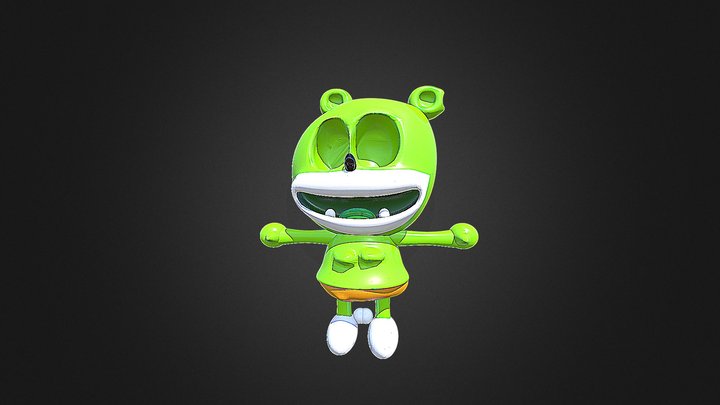 gummi sons remake model v2 rig 3D Model