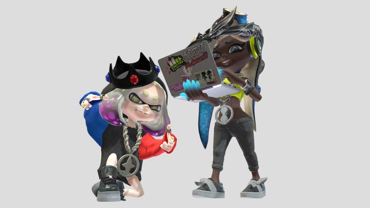OFF THE HOOK KYOTO 3D Model