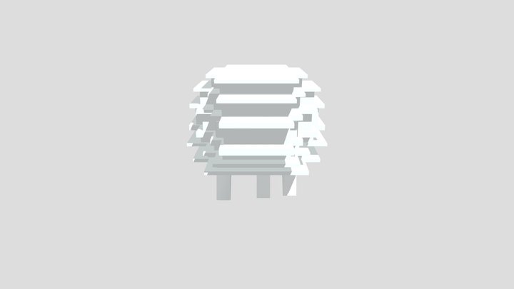 Block Yes 3D Model