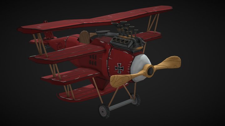 Flying Circus DAE 3D Model