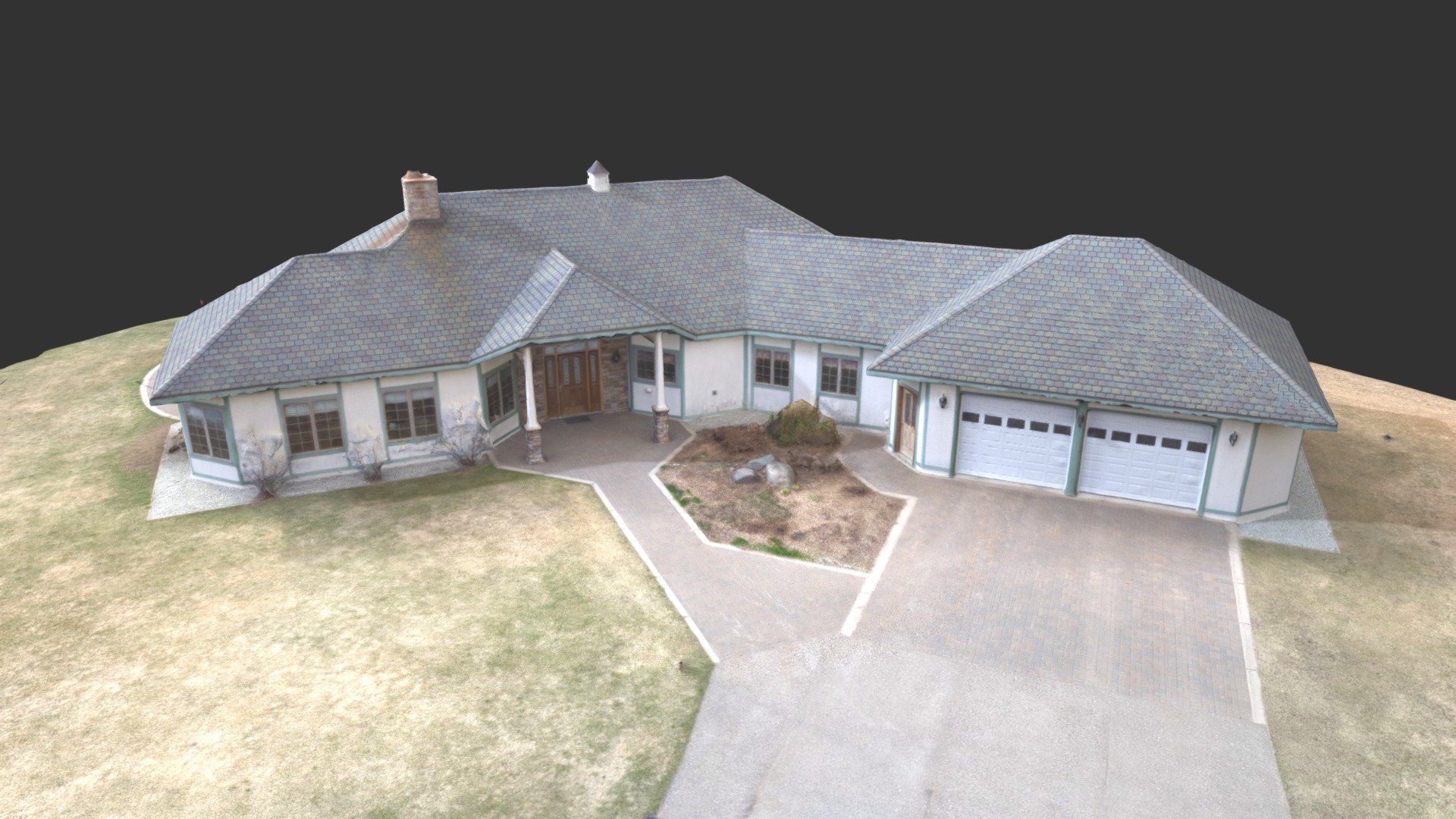 Real Estate Listing 3d Model Example
