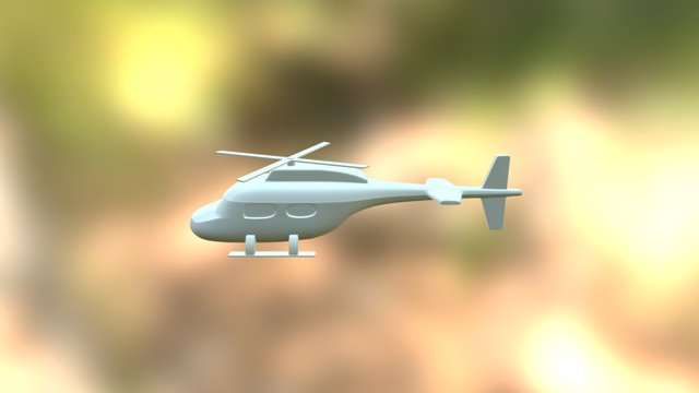 Helicóptero 3D Model