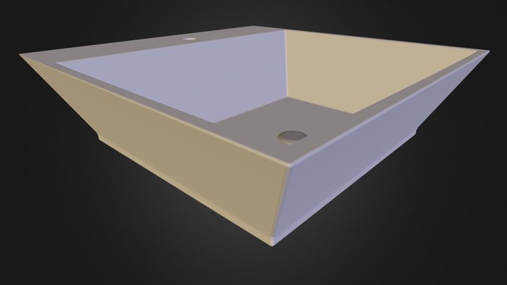 Wall Mounted Basin_SIMON 3D Model