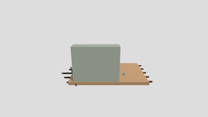 Diorama Apocalypse 3D Model