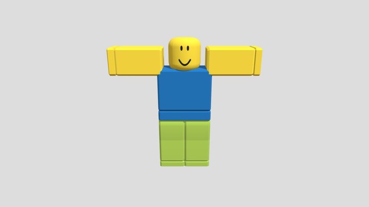 Idk Drill Roblox noob 3D Model