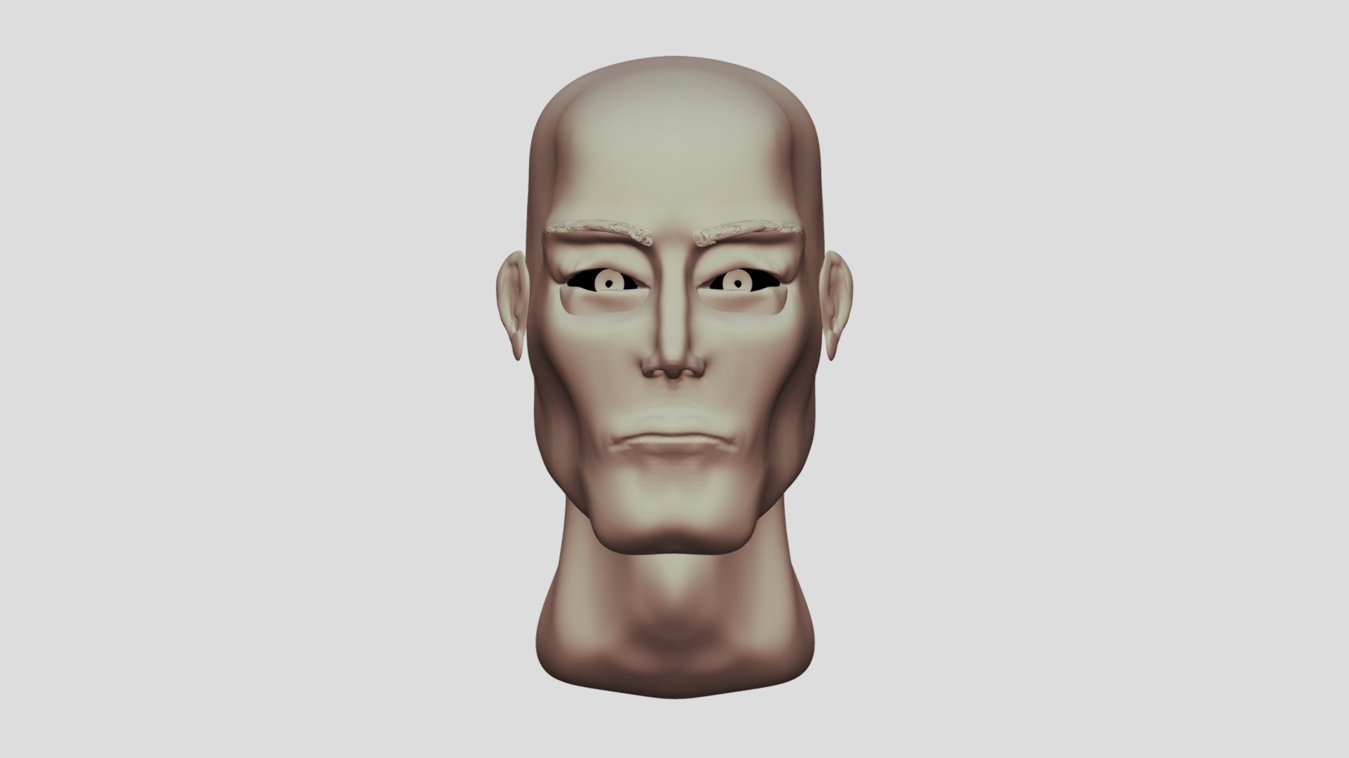 STYLIZED MALE HEAD - 3D model by taliya.mt.roshani [084feb9] - Sketchfab