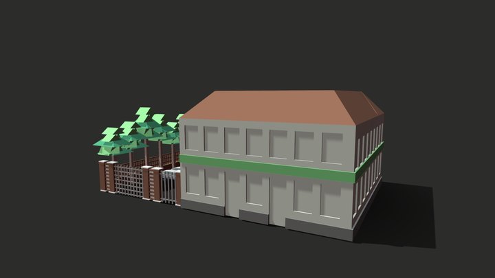 Plastico 3D liceo Marconi 3D Model