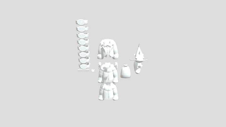 Gorilla Tag Mmr Cosmetics 3D Model