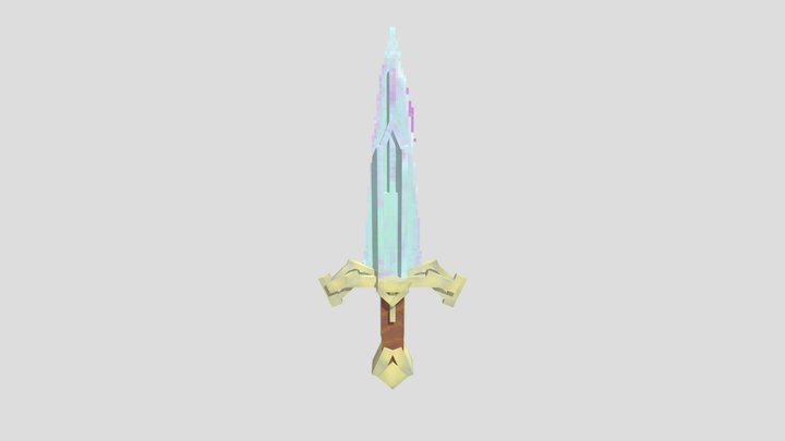 Fantasy sword 3D Model