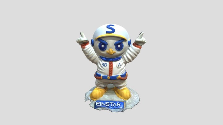 Shining 3D Mascot Test 3D Model