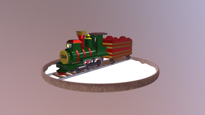 locomotive 3D Model