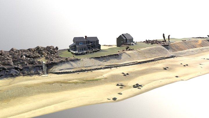 Nantucket Coastal Bank Survey 3D Model