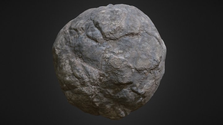 Chile Mountain Rock - Photoscan 3D Model