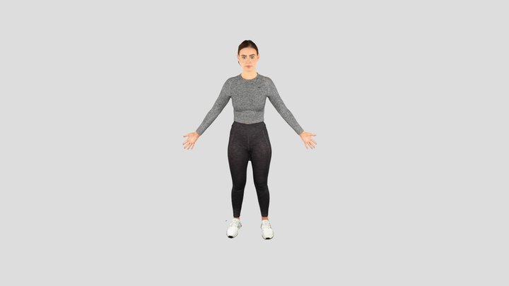 Proto Gateshead Un-Optimised Character Scan 3D Model