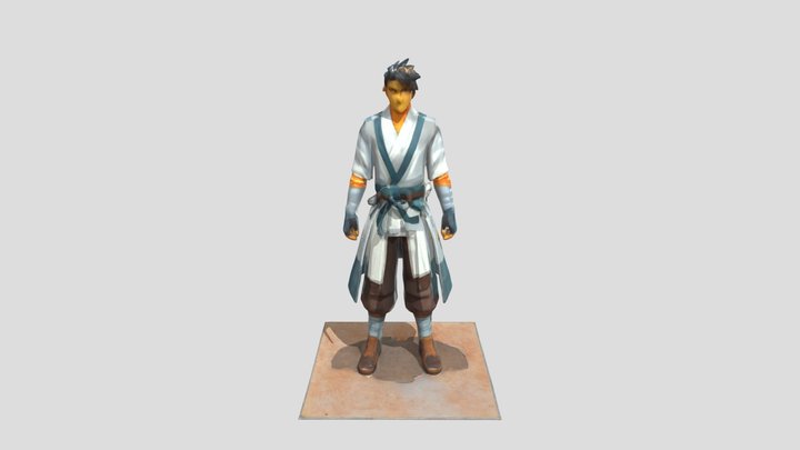 Martial_ Artist_ Attire_0222200238_texture_fbx 3D Model