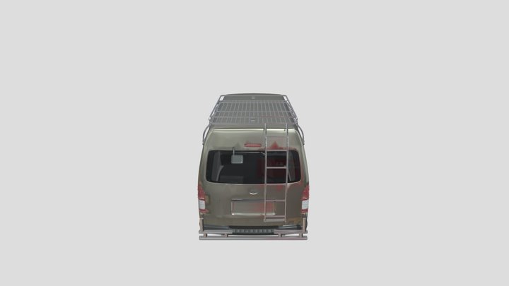Toyota Hiace 2019 3D Model