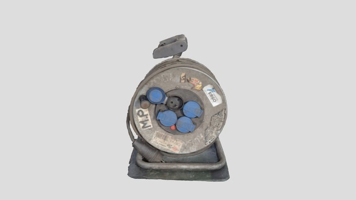 Cable reel 3D Model