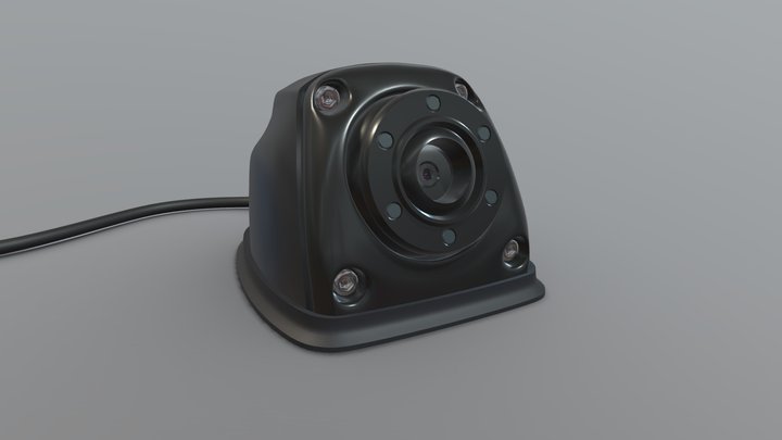 Fastview 360 Camera (Rear) 3D Model