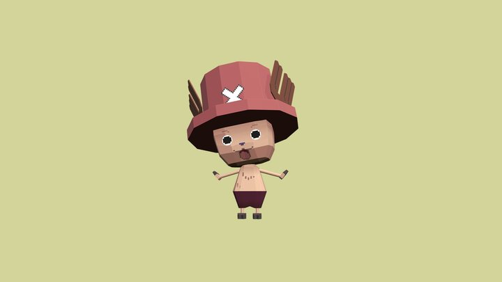 Tony Tony Chopper 3D Model