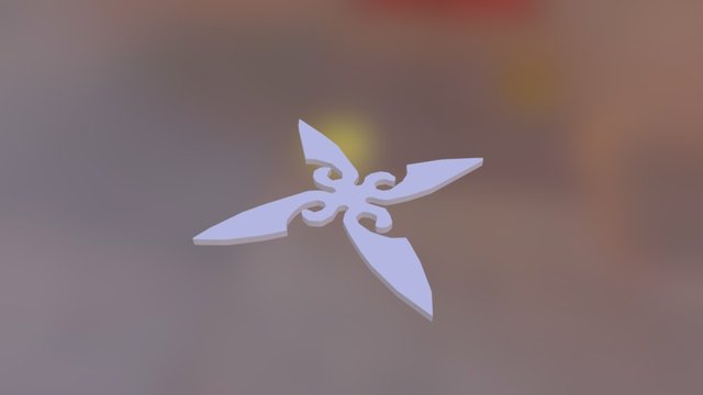 Shuriken 3D Model