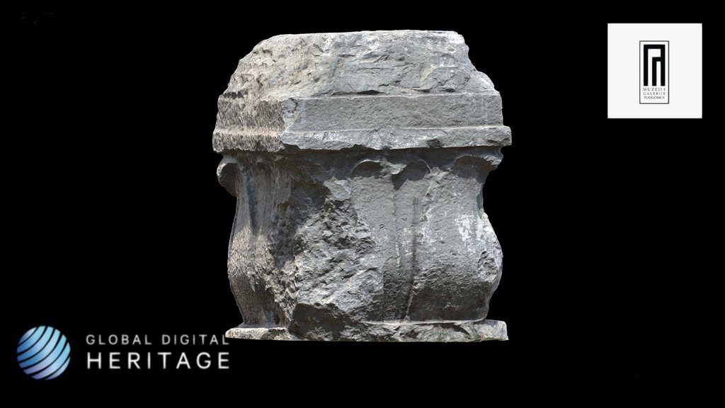 Roman column plinth