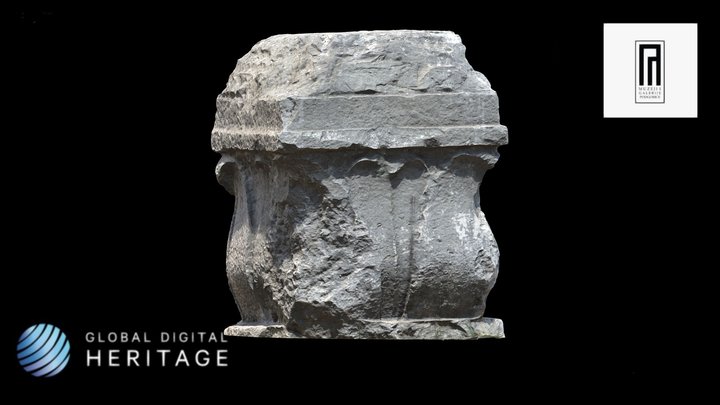 Roman column plinth – Kostenloses 3D-Modell STL