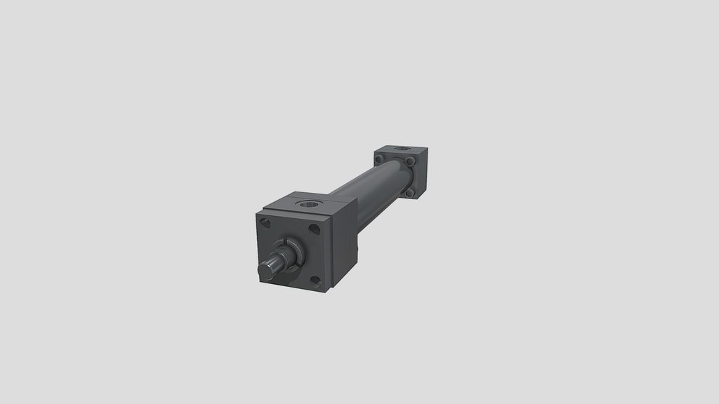 Hydraulic cylinder - mounting type X