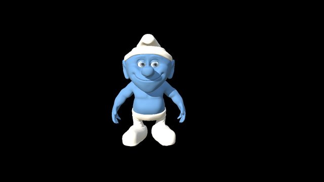 Smurf 3D Model