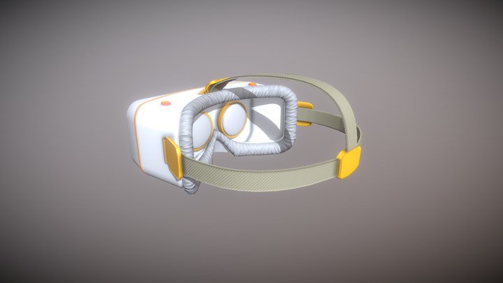 VR Headset – High-Detail Game-Ready 3D Model