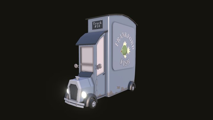 Truck - GameDev Legend 3D Model