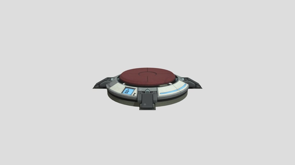 Floor Button (Deactivated) - Portal 2