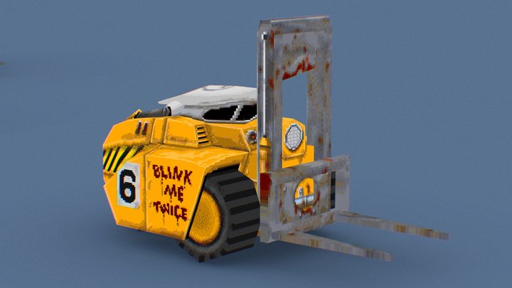 Forking Ada Carmageddon 1 style – Free 3D Model STL