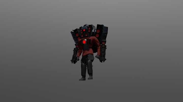 titan_speakerman_upgraded – Modello 3D gratuito STL