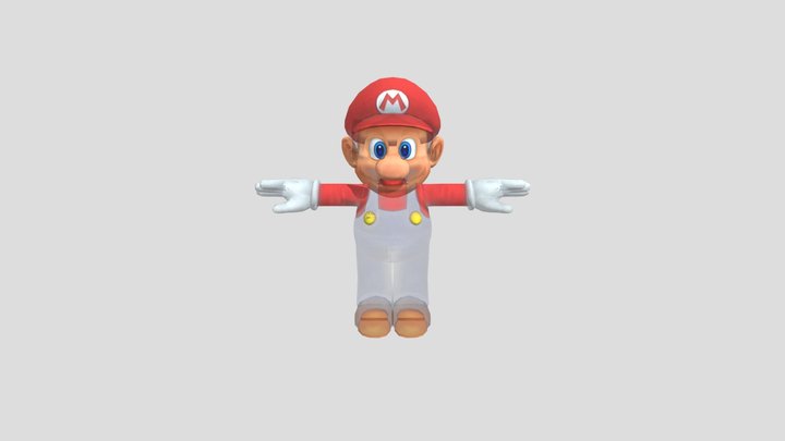 mario 3d model 3D Model