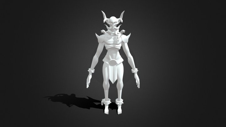demon body 3D Model