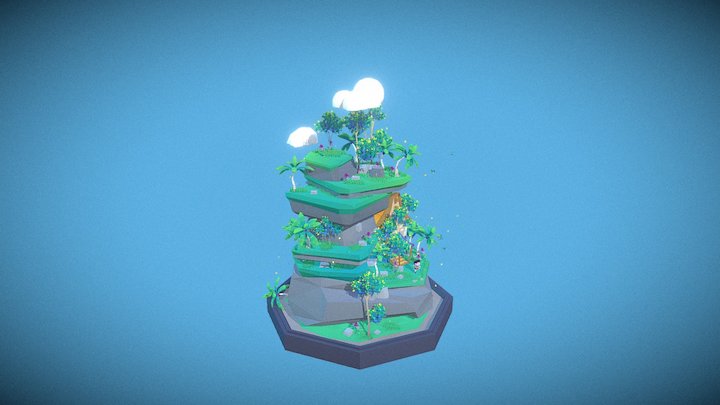 Game art- Low Poly 3D Model